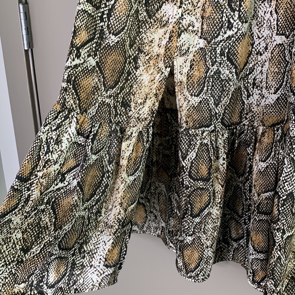 Snakeskin Print Dress - Picture 6 of 8